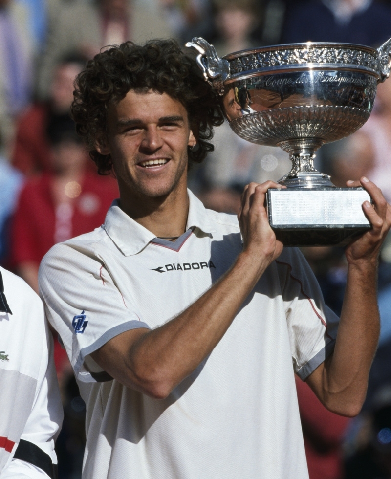 Gustavo Kuerten - Tennis | Getty Images Photo by Pierre Lahalle/Corbis/VCG