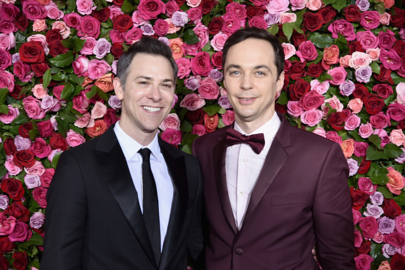 Todd Spiewak & Jim Parsons | Getty Images Photo by Steven Ferdman/Patrick McMullan 