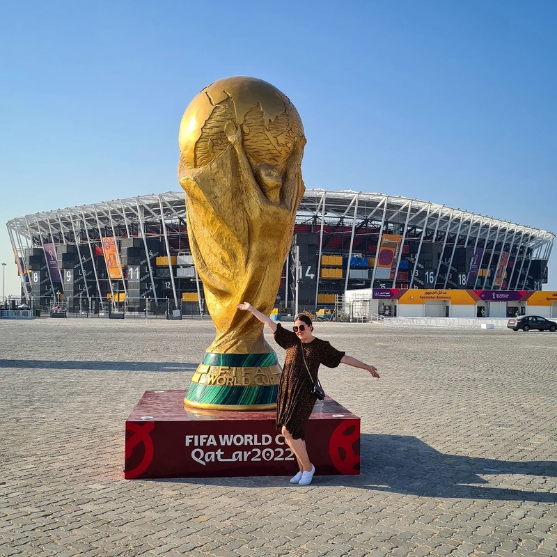 Primer país árabe en albergar el mundial | Instagram/@travelle_with_elle