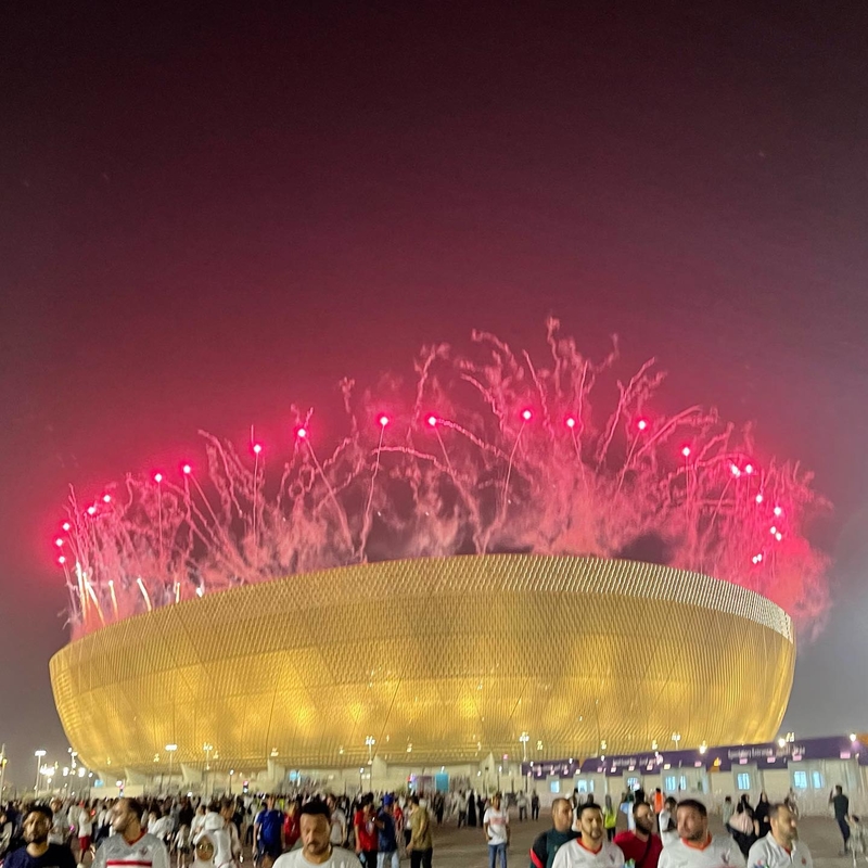 Lusail-Stadion | Instagram/@sajath_marakkatt