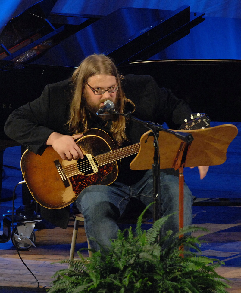 Chris Stapleton Then | Getty Images Photo by Rick Diamond/WireImage