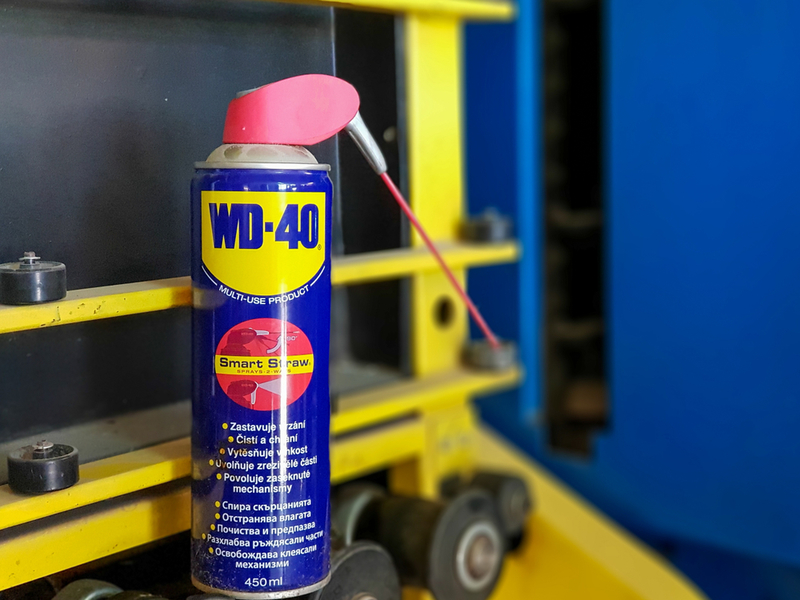 Use WD-40 | Shutterstock