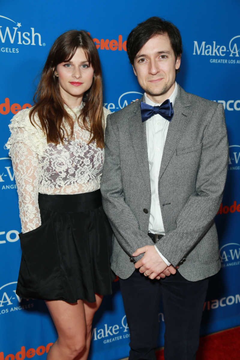 Josh Brener and Meghan Falcone | Getty Images Photo by Leon Bennett