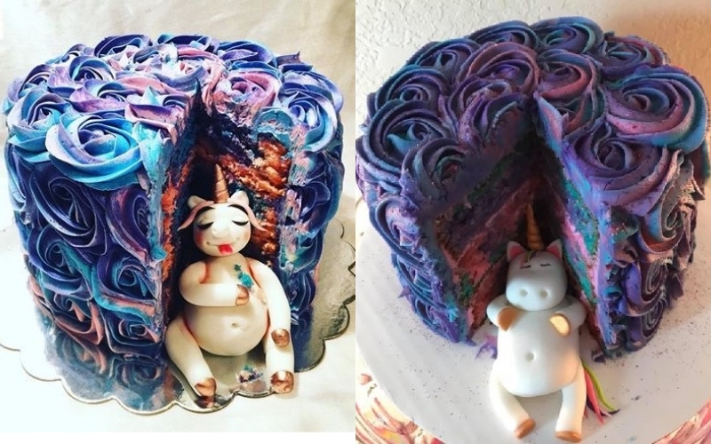 Tarta de unicornio | Reddit.com/VenomousUnicorn