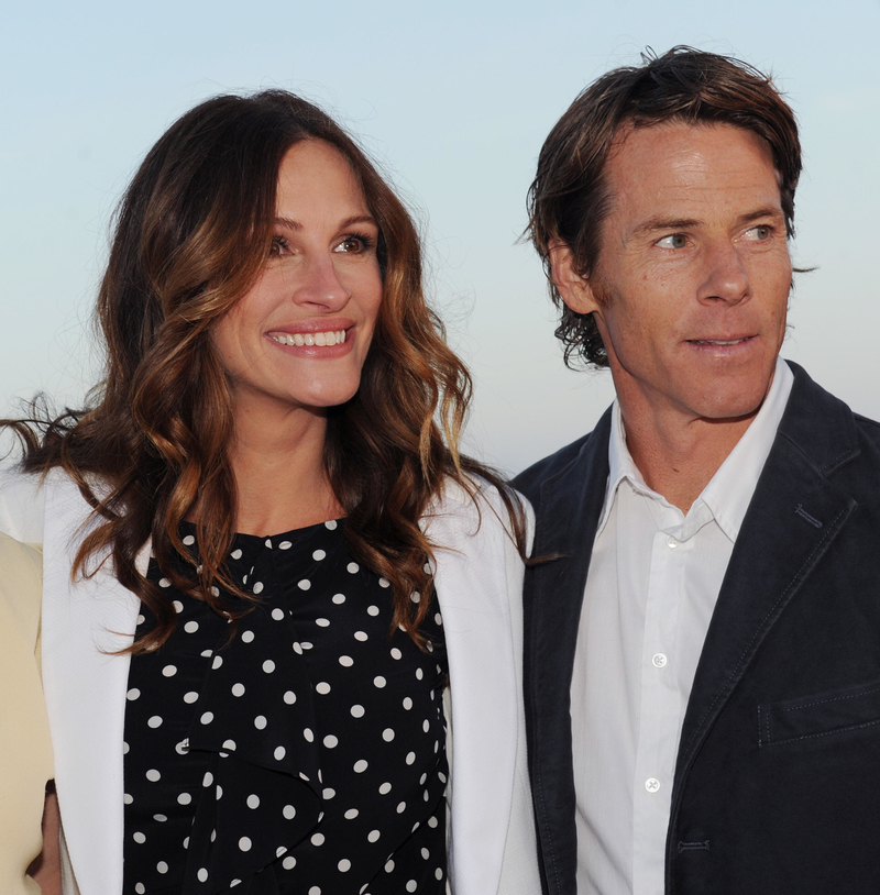 Julia Roberts and Danny Moder | Alamy Stock Photo