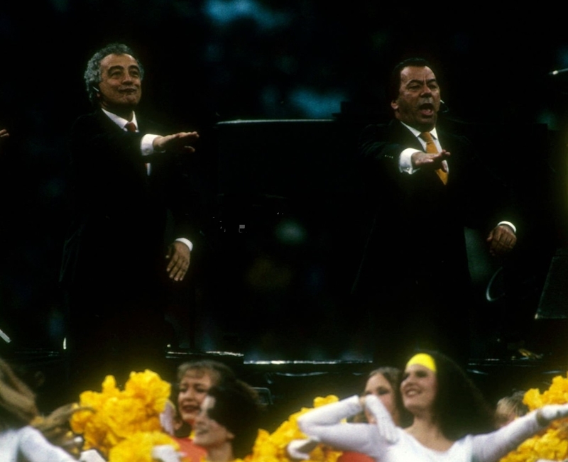 1996: “Macarena” by Los del Rio | Getty Images Photo by Al Pereira/Michael Ochs Archive