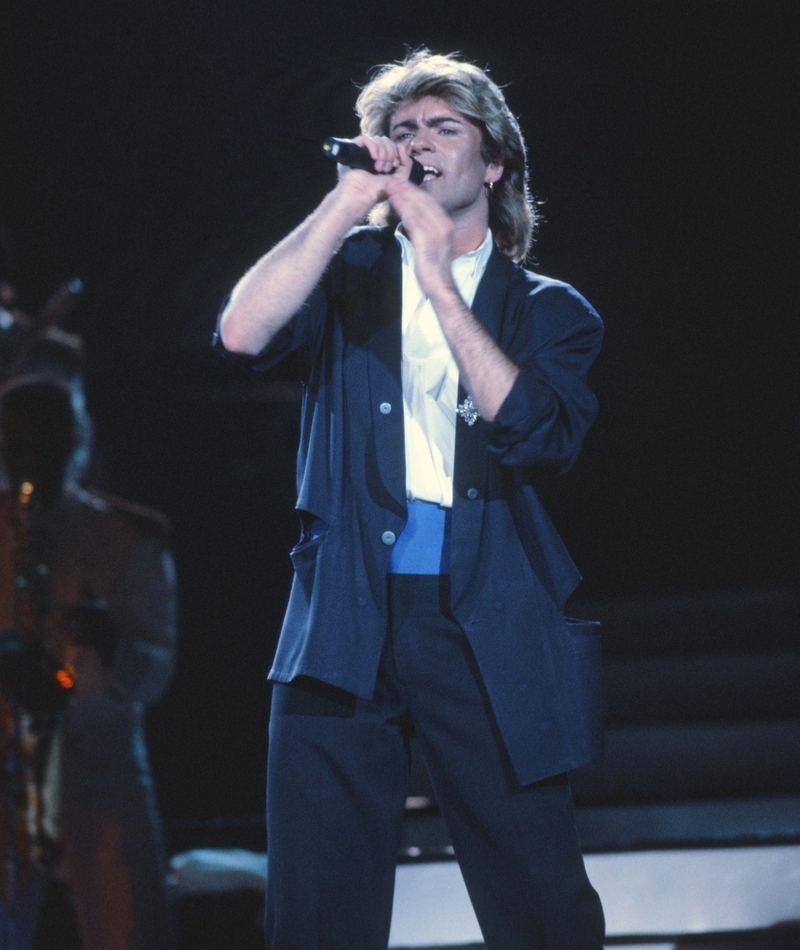 1985: “Careless Whisper” by Wham! | Alamy Stock Photo by Trinity Mirror/Mirrorpix 