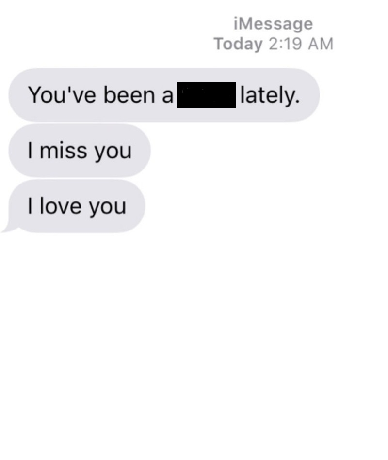 What a Rollercoaster | Instagram/@textsfromyourex