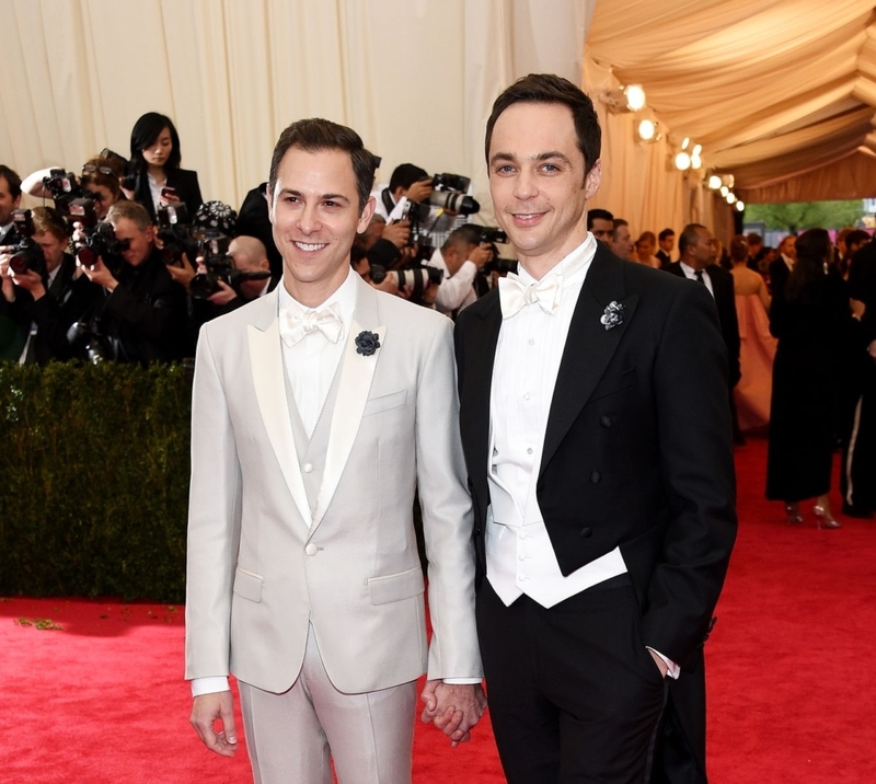 Jim Parsons et Todd Spiewak | Getty Images Photo by Larry Busacca