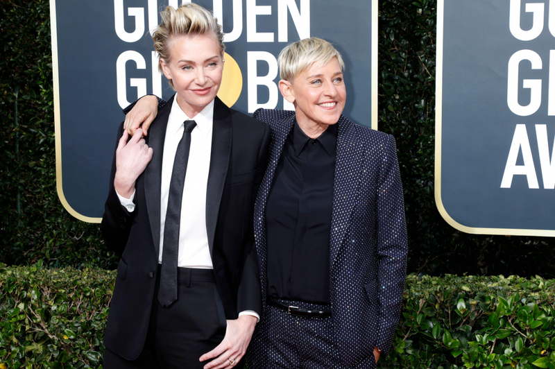 Ellen DeGeneres et Portia De Rossi | Alamy Stock Photo