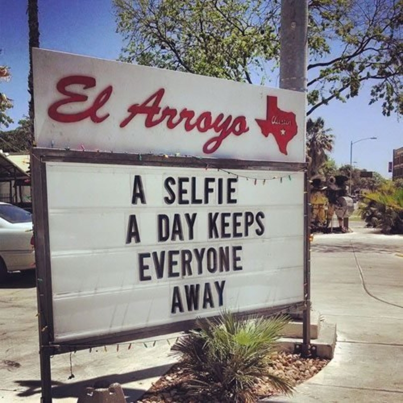 Selfie | Facebook/@elarroyoatx