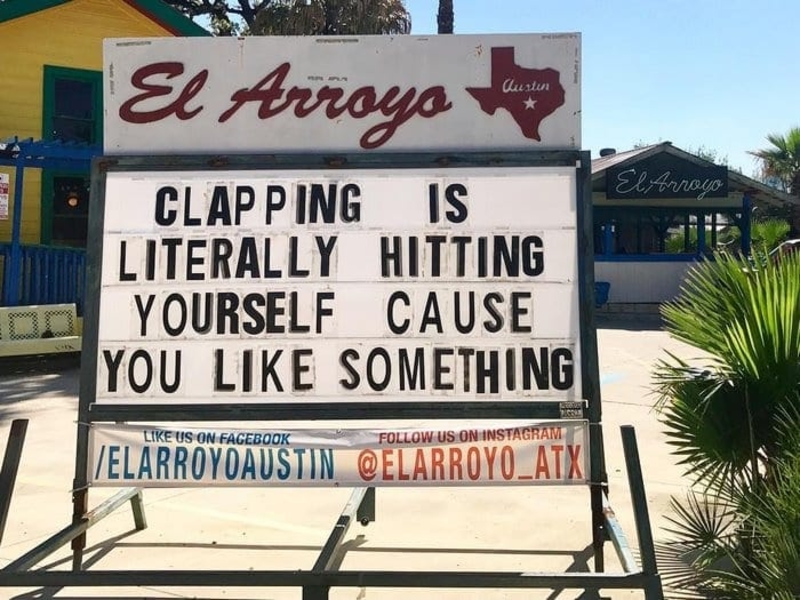 Philosophical Thoughts from El Arroyo | Instagram/@elarroyo_atx