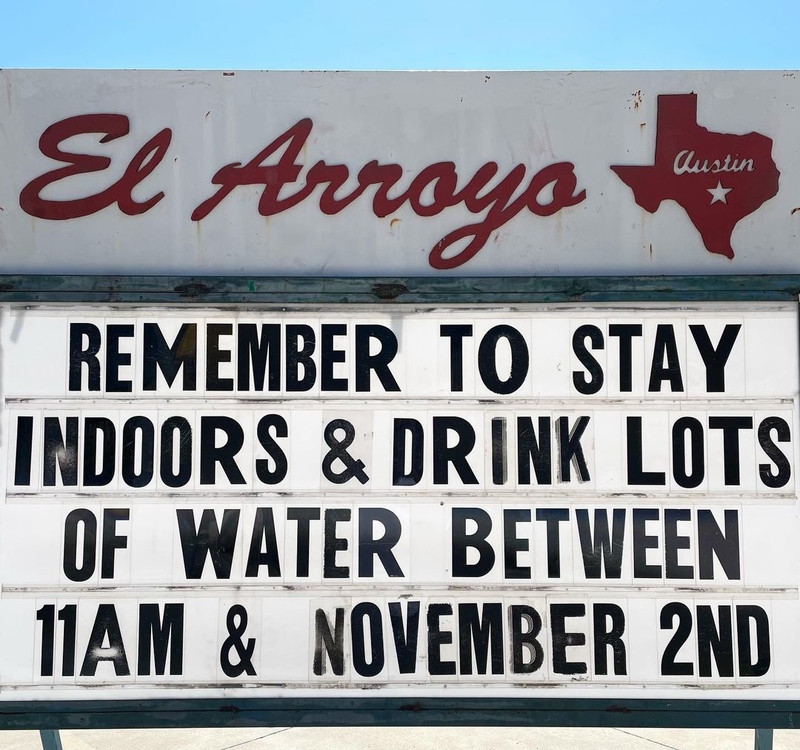 How to Beat the Heat | Instagram/@elarroyo_atx