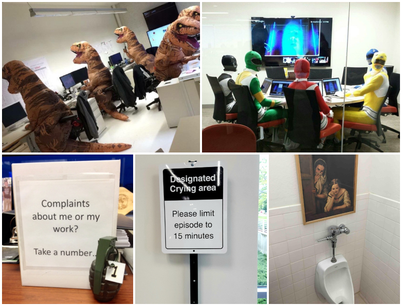 Desk Shenanigans Disaster: When Office Pranks Take a Hilarious