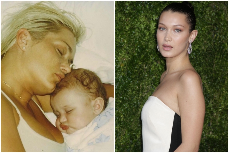 La fille de Yolanda Hadid : Bella Hadid | Instagram/@bellahadid & Alamy Stock Photo by John Barrett/PHOTOlink