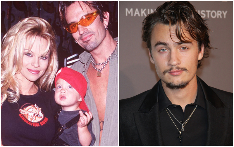 Le fils de Tommy Lee et de Pamela Anderson : Brandon Thomas Lee | Getty Images Photo by SGranitz/WireImage & Alamy Stock Photo by MediaPunch Inc/Alamy Live News