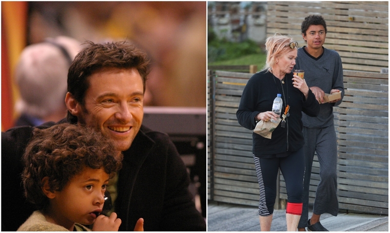 Le fils de Hugh Jackman : Oscar Maximilian Jackman | Getty Images Photo by Kevin Reece/WireImage & KHAP/GC Images