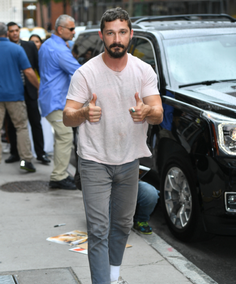 Shia LaBeouf ahora | Alamy Stock Photo