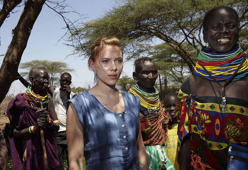 Una embajadora global | Getty Images Photo by Andy Hall/Oxfam