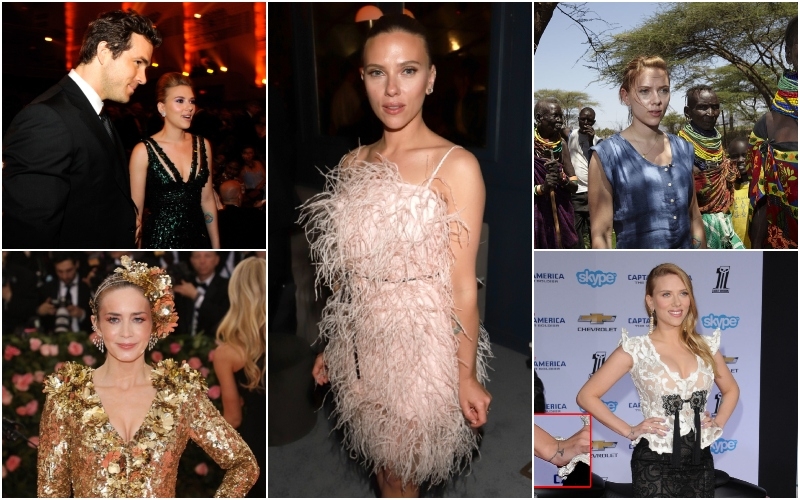 La carrera y los romances de Scarlett Johansson | Getty Images Photo by Kevin Mazur/WireImage & Taylor Hill/FilmMagic & Arnold Turner & Andy Hall/Oxfam & Axelle/Bauer-Griffin/FilmMagic