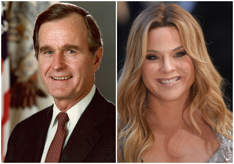 Jenna Bush-Hager : La petite-fille de George H.W. Bush | Getty Images Photo by Hulton Archive & Alamy Stock Photo by Efren Landaos/SOPA Images via ZUMA Press Wire