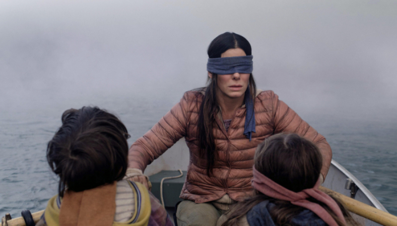 Bird Box de Bullock se convirtió en la película más vista de Netflix | Alamy Stock Photo