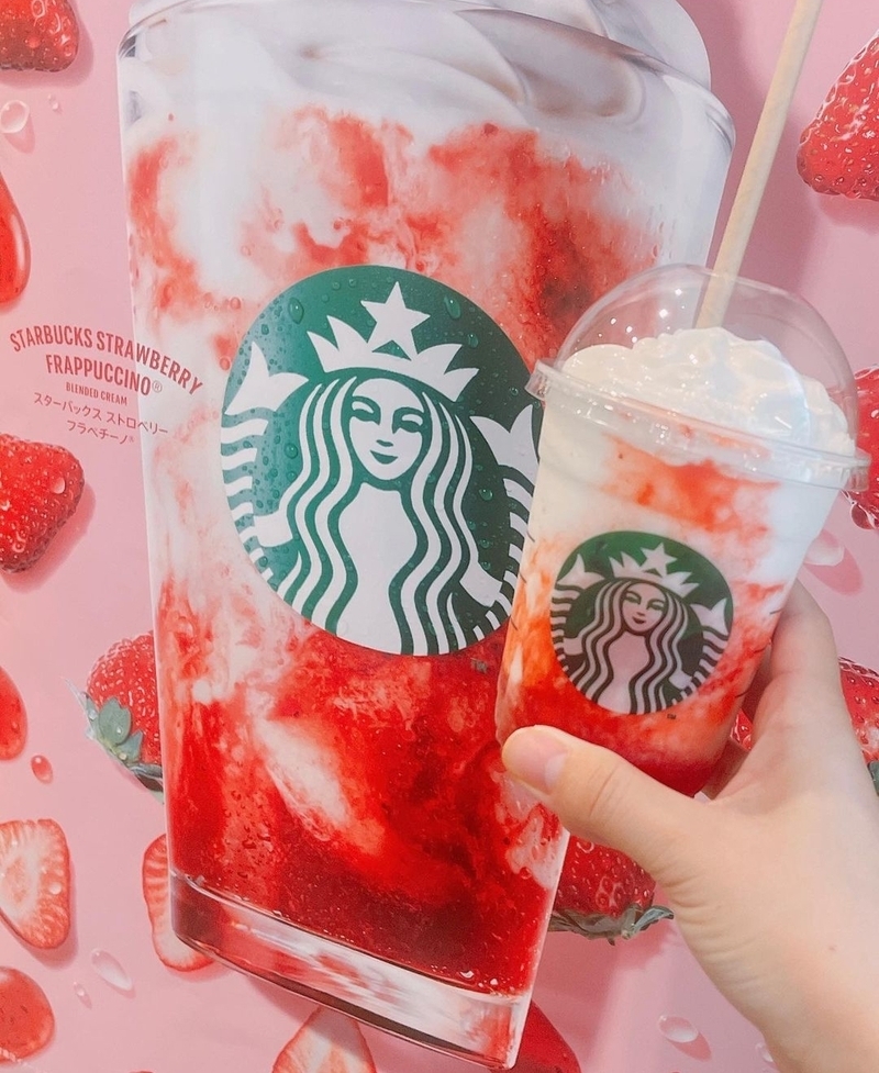 And What About Strawberry Frappuccino? | Instagram/@tmmn_smile