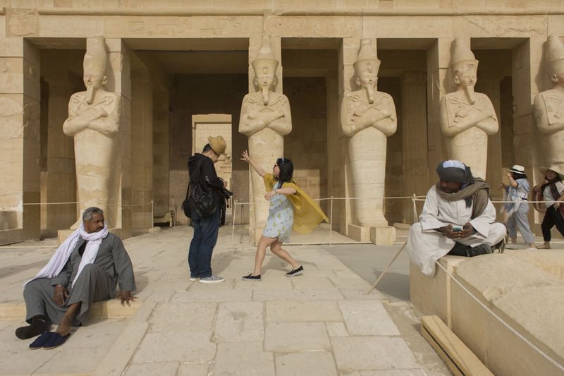 Caminar como un egipcio | Getty Images Photo by Richard Baker / In Pictures