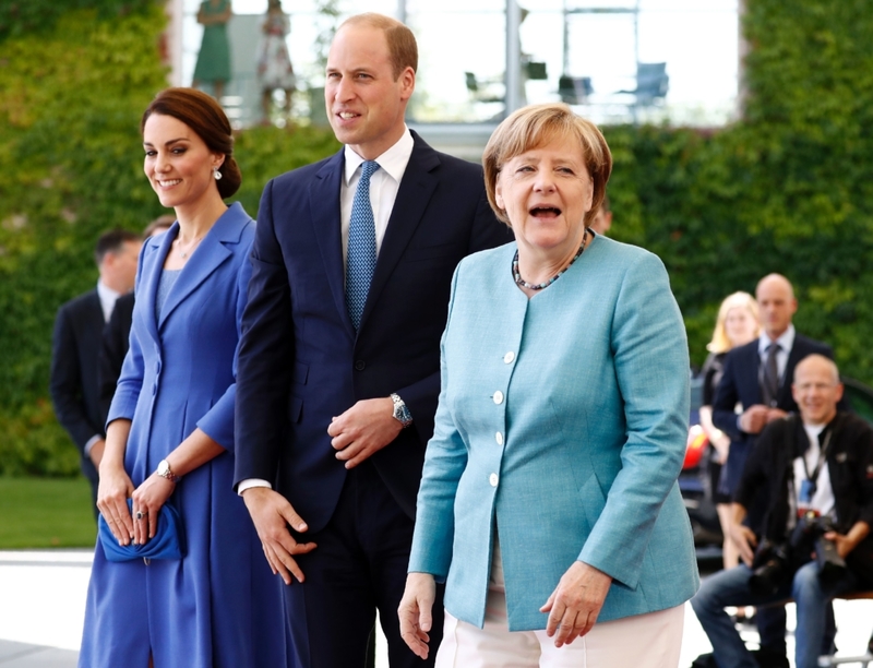 Rápido William, escóndeme de Merkel | Getty Images Photo by ODD ANDERSEN/AFP