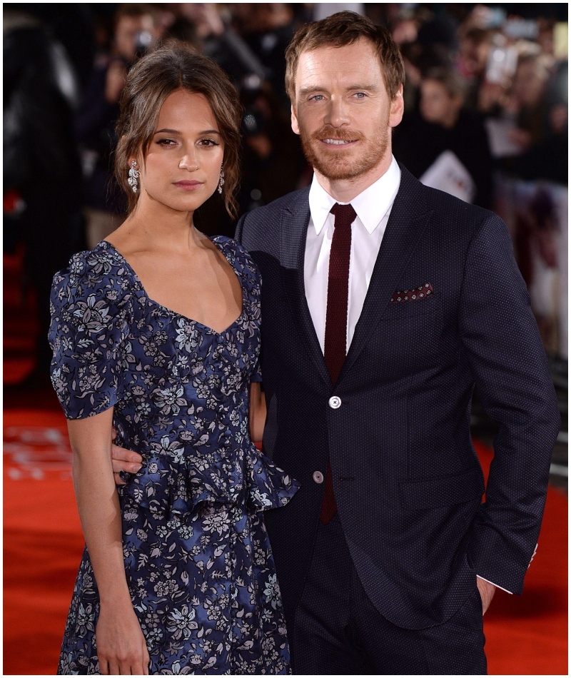 Michael Fassbender und Alicia Vikander | Alamy Stock Photo