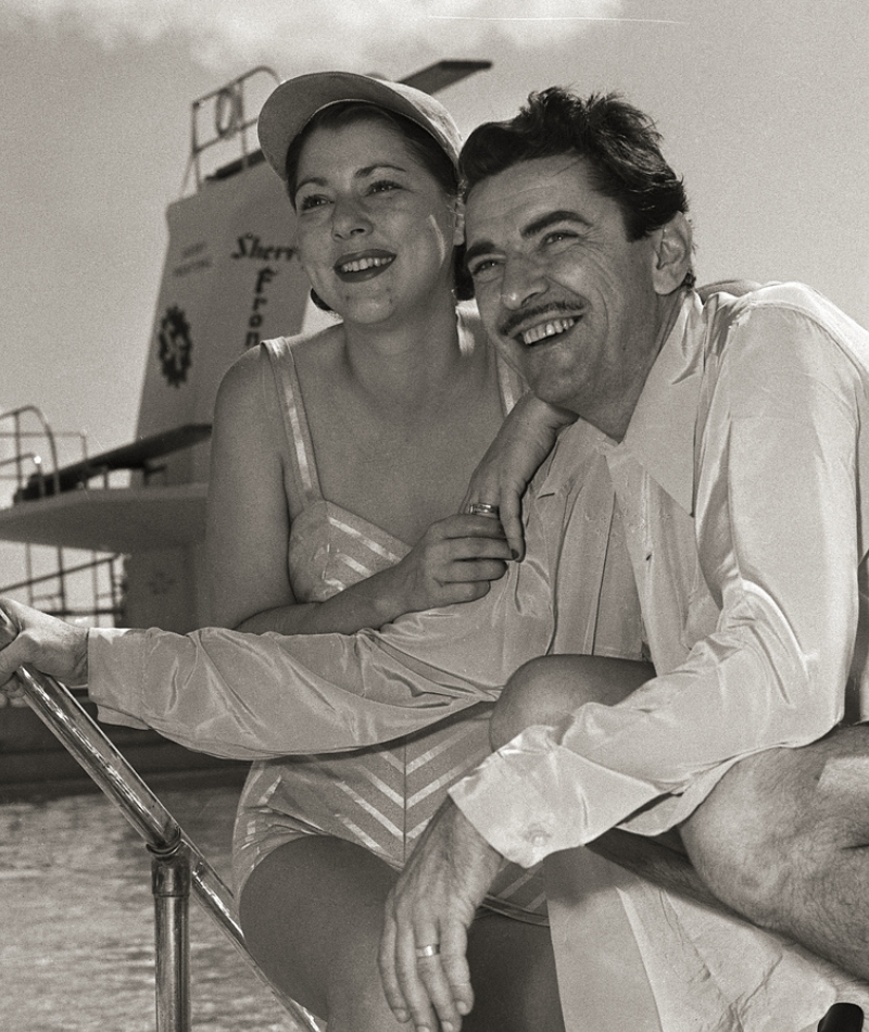 Diana Barrymore and Robert Wilcox | Getty Images Photo by Bettmann