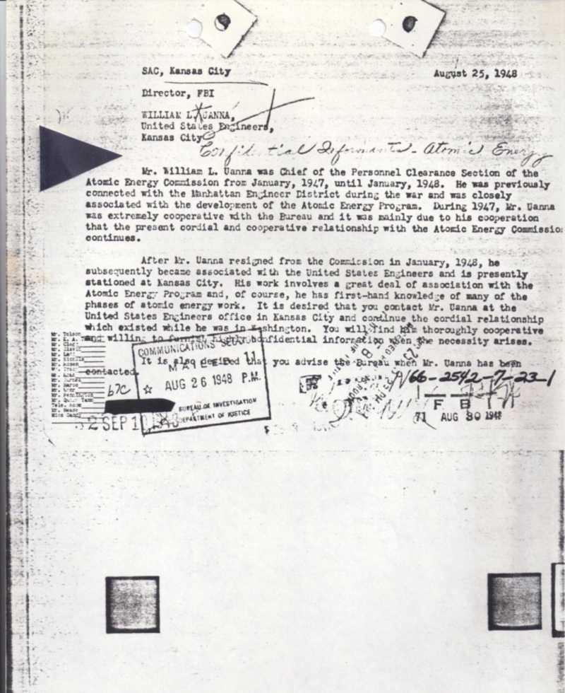 Documentos oficiales del FBI sobre un informante confidencial | Alamy Stock Photo by Gibson Green 