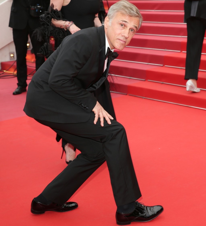 Algo Está Acontecendo Com A Caminhada de Christoph Waltz | Getty Images Photo by Gisela Schober