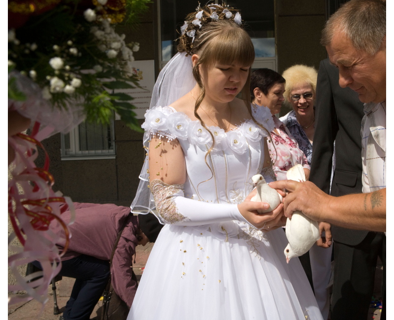 A Dovetastic Wedding | Alamy Stock Photo by Alan Gignoux