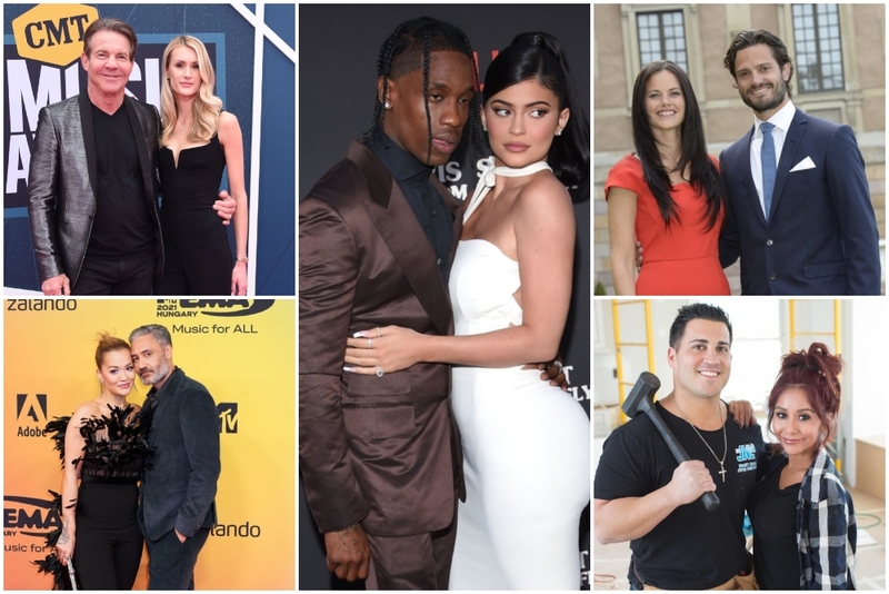 They Don’t Care, But We Do! Celebrity Couples Who Ignore Public Opinion: Part 2 | Alamy Stock Photo by Tammie Arroyo/AFF-USA.com AFF/Alamy Live News & AFF/O & Jonas Ekstromer/TT/kod 10030/TT News Agency & Everett Collection Inc/A & E/Courtesy Everett Collection