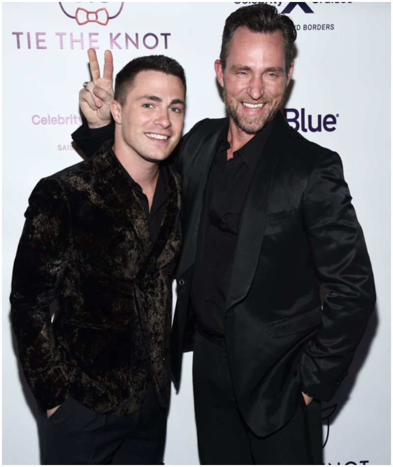 Colton Haynes & Jeff Leatham | Getty Images Photo by Amanda Edwards/WireImage