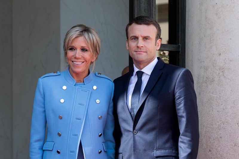 Emmanuel Macron E Brigitte Trogneux | Getty Images Photo by Christophe Morin/IP3