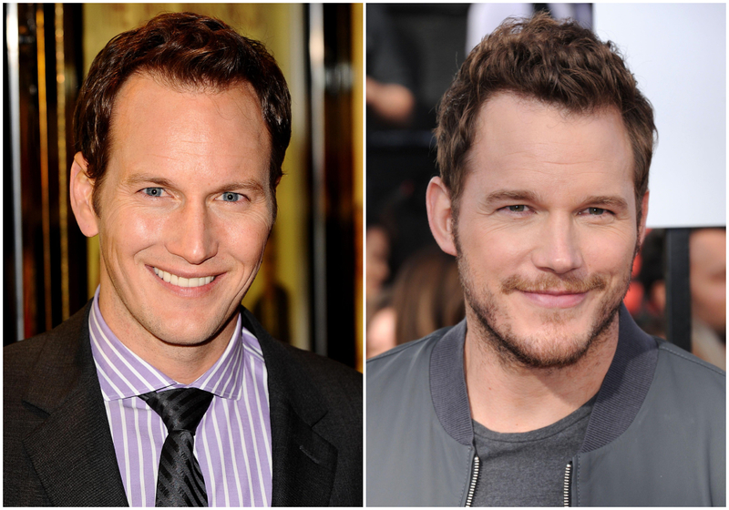 Patrick Wilson and Chris Pratt | Alamy Stock Photo by PA Images/Ian West & AFF/Tammie Arroyo