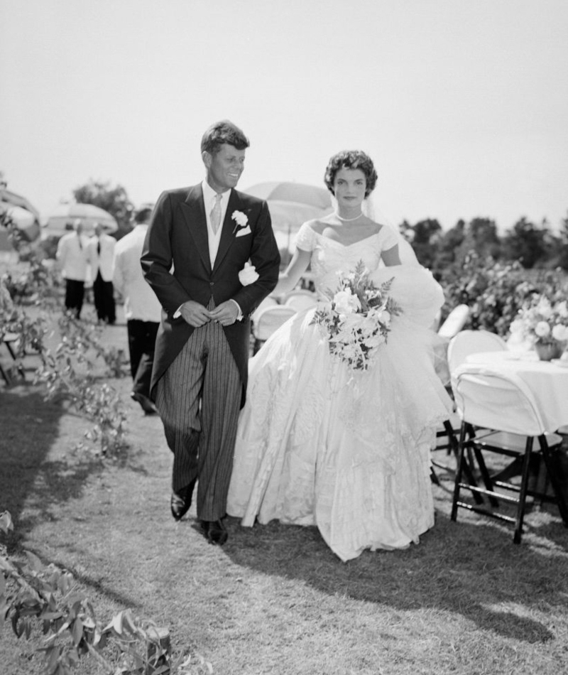 Jackie Bouvier and JFK | Getty Images Photo by Bachrach