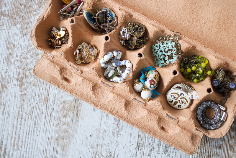 Recipientes de ovo para brincos | Shutterstock