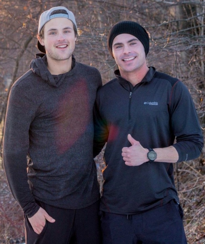 Zac Efron mit seinem Bruder Dylan | Instagram/@zacefron