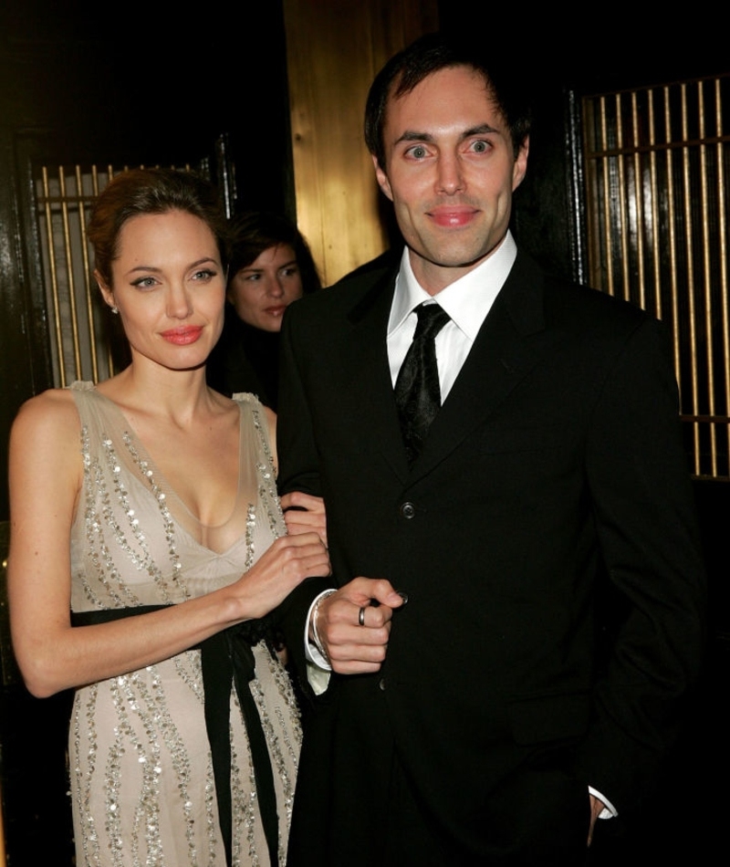 Angelina Jolie mit ihrem Bruder James Haven | Getty Images Photo by Paul Hawthorne