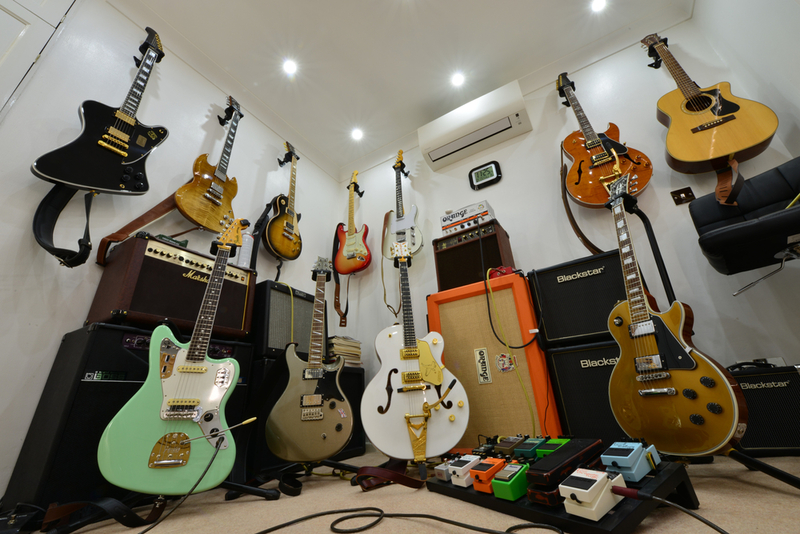 Fender- und Gibson-Gitarren | Paul Briden/Shutterstock