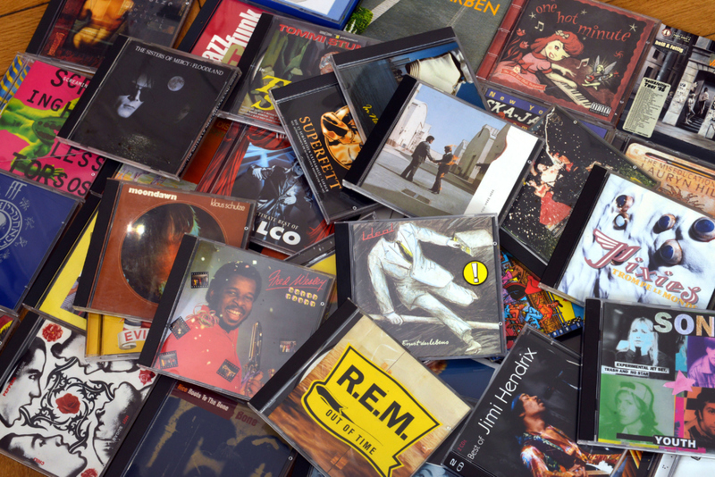 CDs aus den 1990er Jahren | Alamy Stock Photo by Bildagentur-online/Schoening