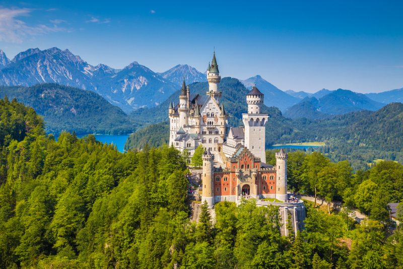 Cinderella’s Castle Can Be Found in Germany | Getty Images Photo by bluejayphoto