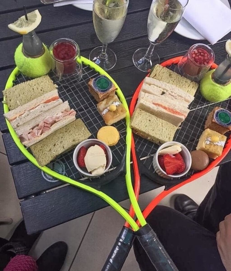 Quando Você Fica Com Fome Em Wimbledon | Twitter/@msleannefraser