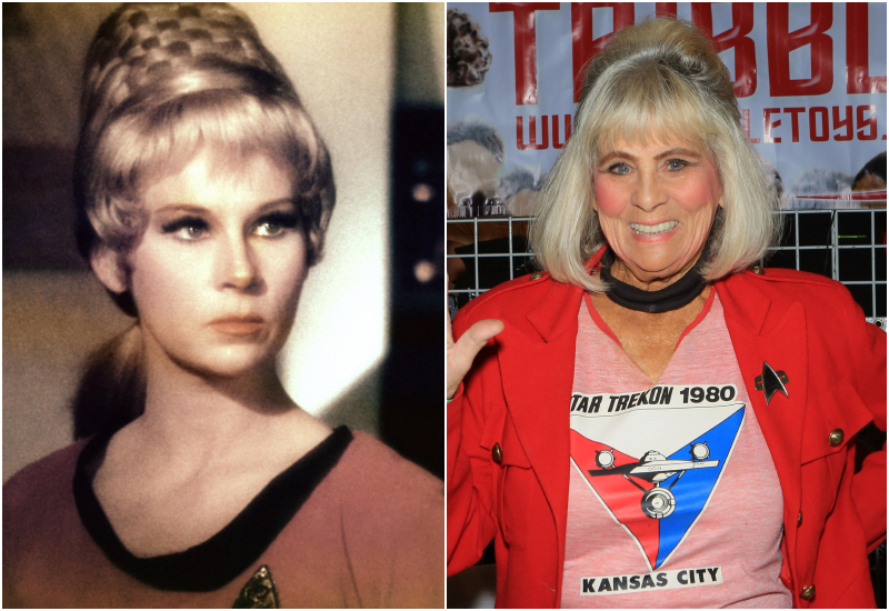 Grace Lee Whitney, Intérprete De Janice Rand | Alamy Stock Photo by Courtesy Everett Collection & Getty Images Photo by Gabe Ginsberg/FilmMagic