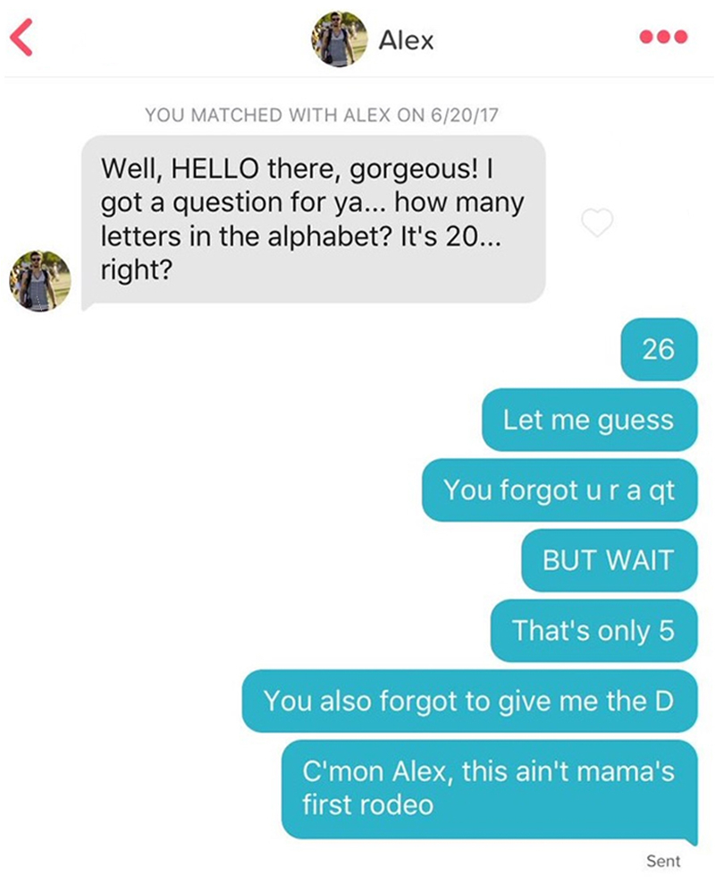 The Pick-Up Line Rotation | Twitter/@bigtittydobby