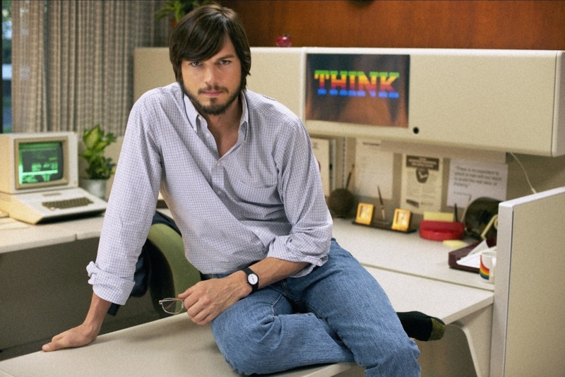 Ashton Kutcher como Steve Jobs | Alamy Stock Photo