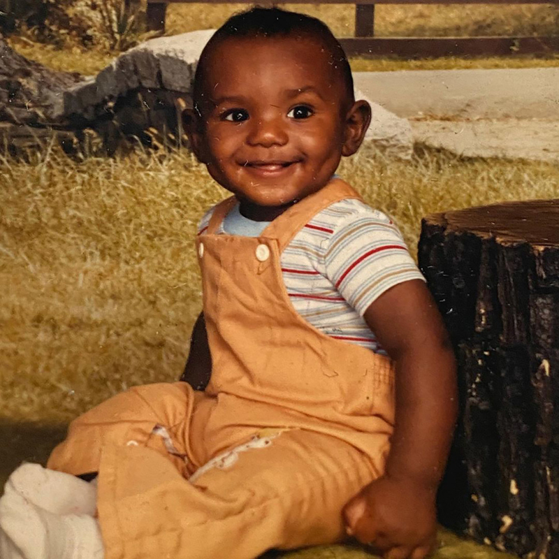 El pequeño LeBron | Instagram/@kingjames